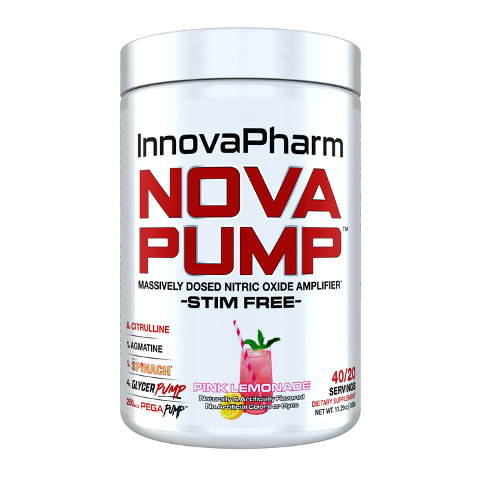 Innovapharm Nova Pump Stim Free 320G Pre Workout (Non-Stimulant)