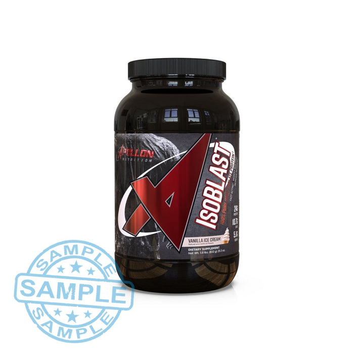Apollon Nutrition Isoblast 100% Pure Whey Isolate Protein Vanilla Ice Cream Powders