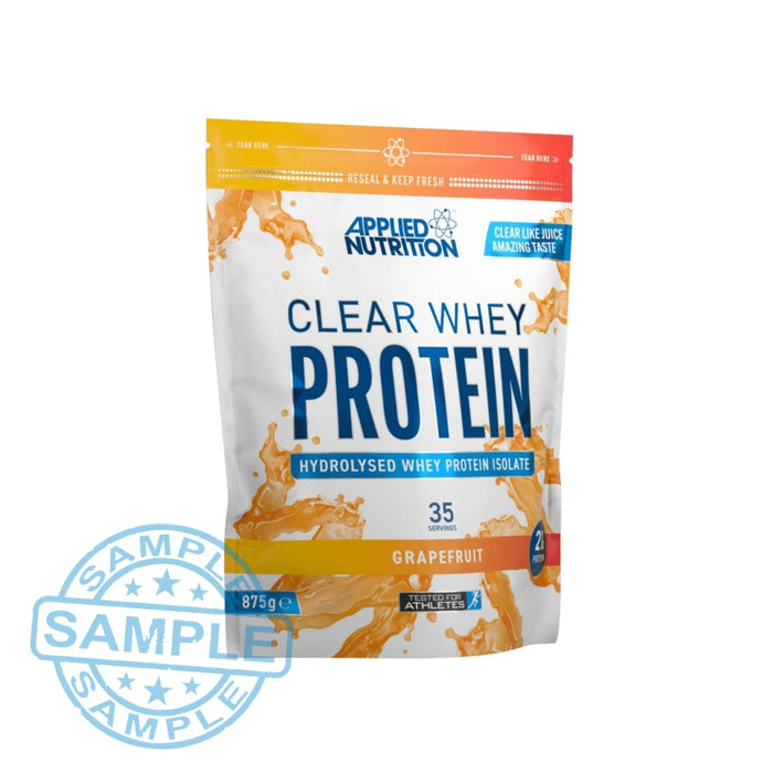 Sample: Applied Nutrition Clear Whey Samples