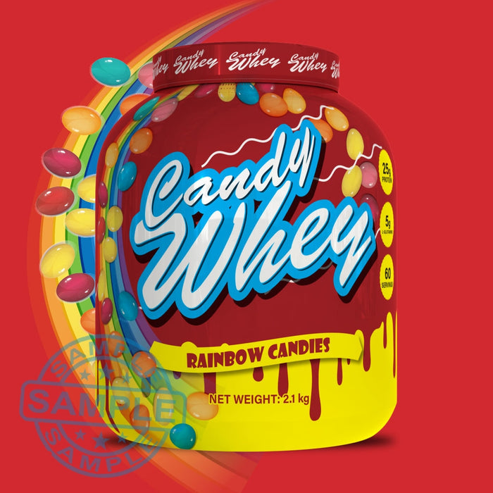 Sample: Candy Whey Protein Rainbow Candies Samples