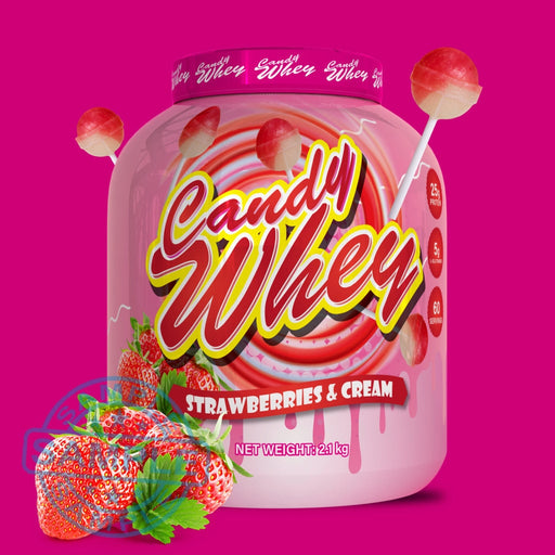 Sample: Candy Whey Protein Strawberries & Cream Samples