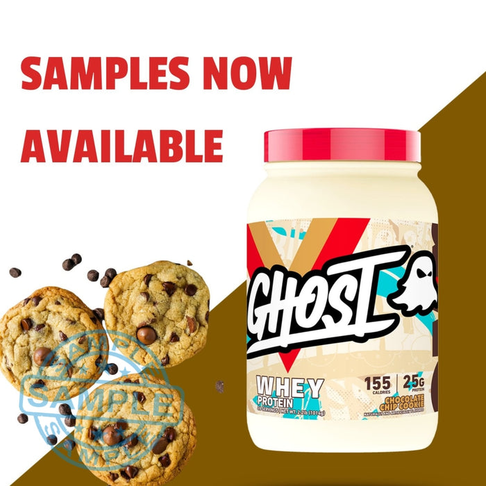 Sample: Ghost Lifestyle 100% Whey Chocolate Chip Cookie Samples
