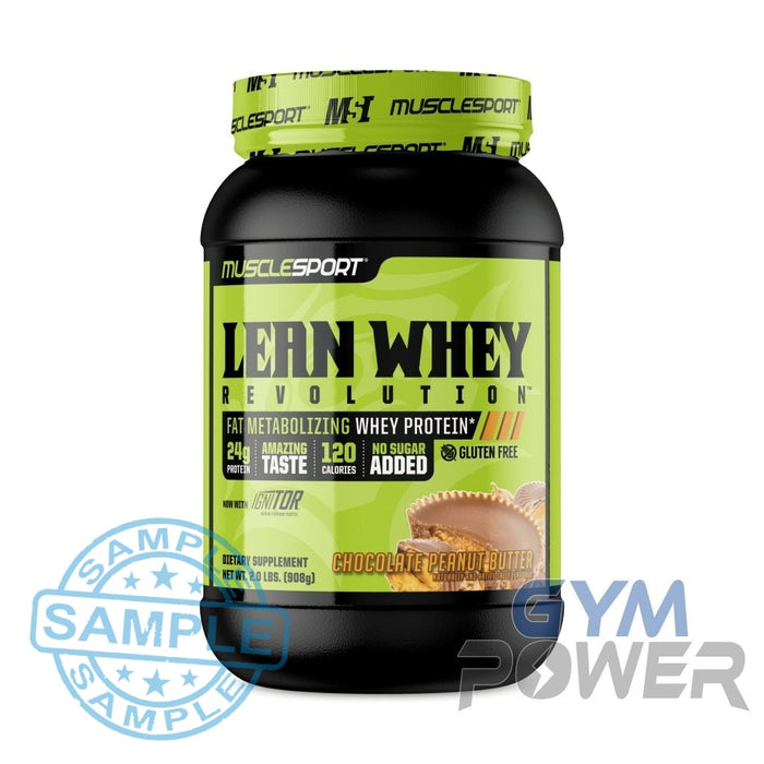 Musclesport Lean Whey Revolution 907G Chocolate Peanut Butter Protein Powders