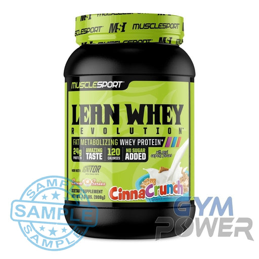 Musclesport Lean Whey Revolution 907G Protein Powders