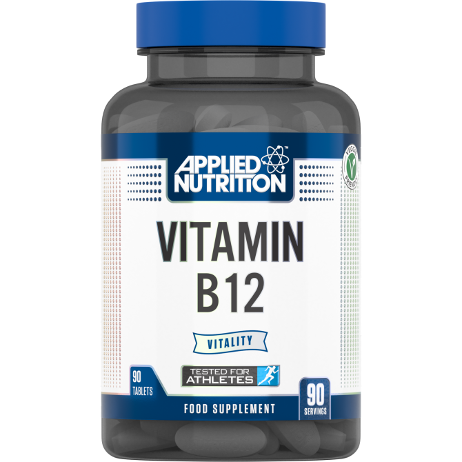 Applied Nutrition Vitamin B12 90 Tabs Vitamins / Minerals